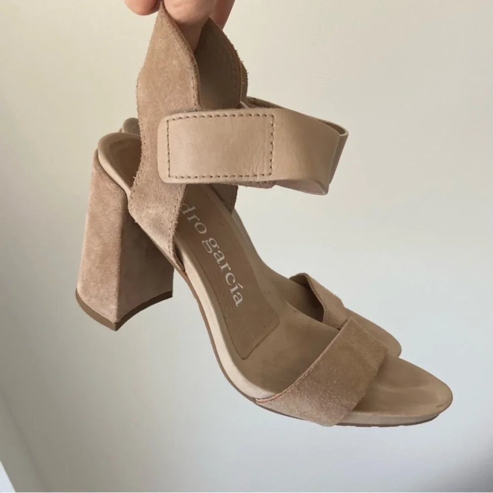 Pedro Garcia - Willa Sandals - Tan Suede Leather - Size EU38 - Pristine - Picture 4 of 15